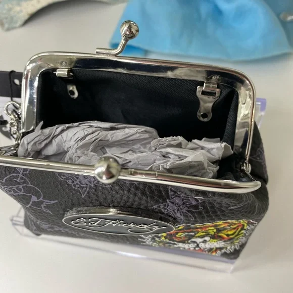 Ed Hardy Coin Pouch with Tiger - Picture 5 of 5